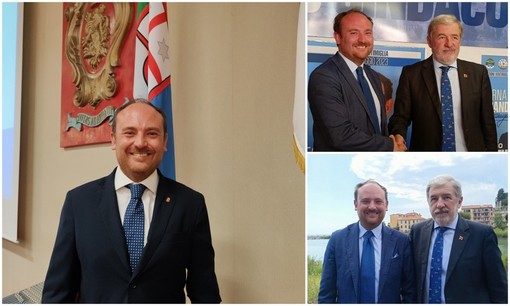 Elezioni regionali, Marco Bucci si candida a presidente della Liguria. Di Muro: "E' la persona giusta" (Foto e video)