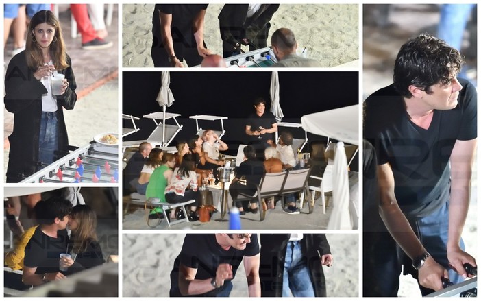 Riprese del film di Riccardo Scamarcio a Sanremo: giovedì una serata in riva al mare per lo staff (Foto)