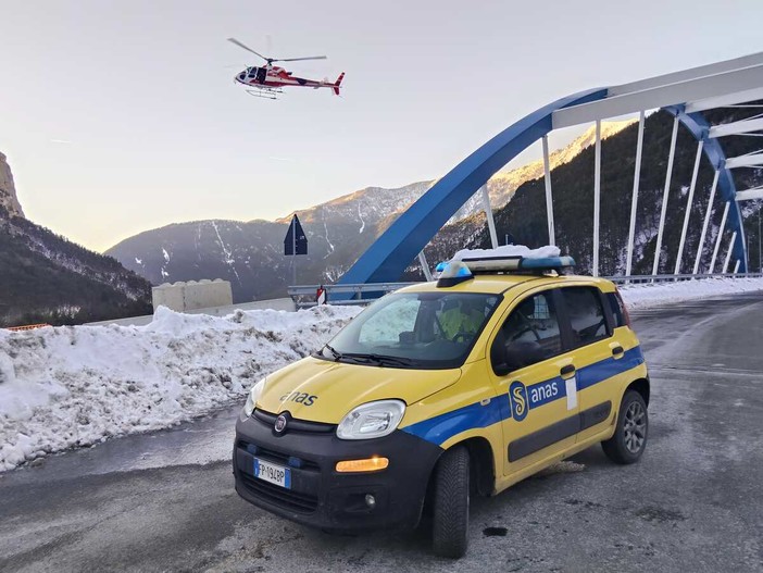 Maltempo: viabilità tra Liguria e Piemonte, dalle 21 Tenda chiuso per l’elevato rischio valanghe