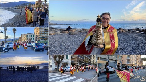 Ventimiglia celebra la Madonna di Loreto, processione lungo le vie della città (Foto e video) Ventimiglia celebra la Madonna di Loreto, processione lungo le vie della città (Foto e video)