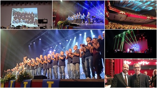 Beneficenza e divertimento all'Ariston, un successo la parodia del Festival di Sanremo dei Bordi...Gotti (Foto e video) Beneficenza e divertimento all'Ariston, un successo la parodia del Festival di Sanremo dei Bordi...Gotti (Foto e video)