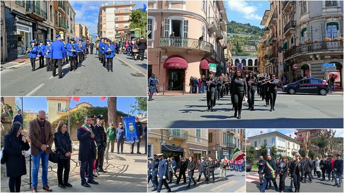 25 aprile: Bordighera, Vallecrosia e Ventimiglia celebrano la Festa della Liberazione (Foto e video)