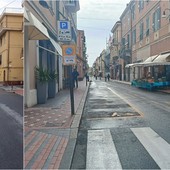 Bordighera, 'Budello' zona pedonale: scatta un sondaggio social (Foto)
