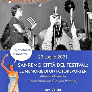 Sanremo città del Festival: le memorie del fotoreporter Alfredo Moreschi, intervistato da Claudio Porchia
