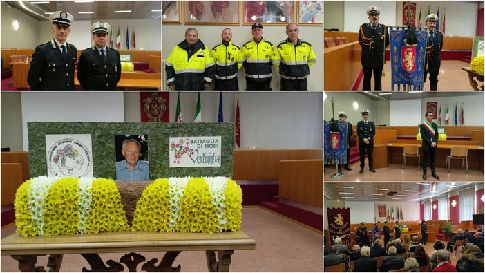 "Ciao comandante e grazie": Ventimiglia ricorda Roberto Anfossi (Foto e video)