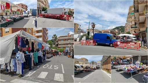 Vallecrosia, la fiera annuale di Pentecoste anima l'ex mercato dei fiori (Foto e video) Vallecrosia, la fiera annuale di Pentecoste anima l'ex mercato dei fiori (Foto e video)