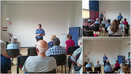 Vallebona, come evitare truffe e raggiri: i carabinieri incontrano i cittadini (Foto) Vallebona, come evitare truffe e raggiri: i carabinieri incontrano i cittadini (Foto)