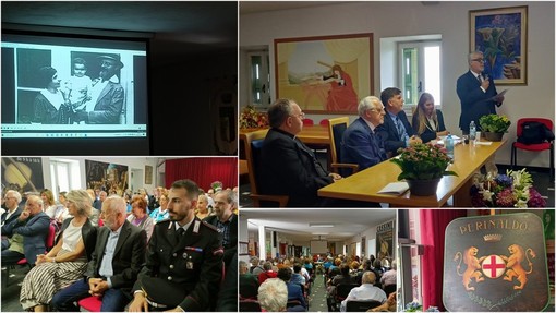 Perinaldo, alla scoperta dei "Messaggi cifrati in casa Calvino" con Aldo Mola e Luca Fucini (Foto e video)