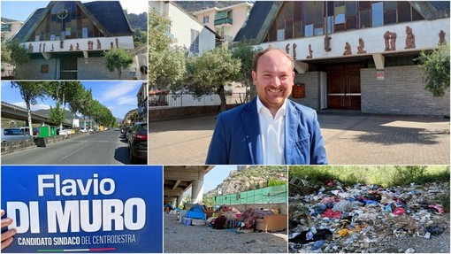 Migranti a Ventimiglia, Flavio Di Muro: "Basta bivacchi, saremo inflessibili con chi verrà a delinquere e a prostituirsi" (Foto e video)