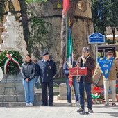25 Aprile a Taggia, con gli interventi dell’Avv. Massimo Corradi, del Sindaco Mario Conio e dell’oratore ufficiale, Don Nuccio Garibaldi