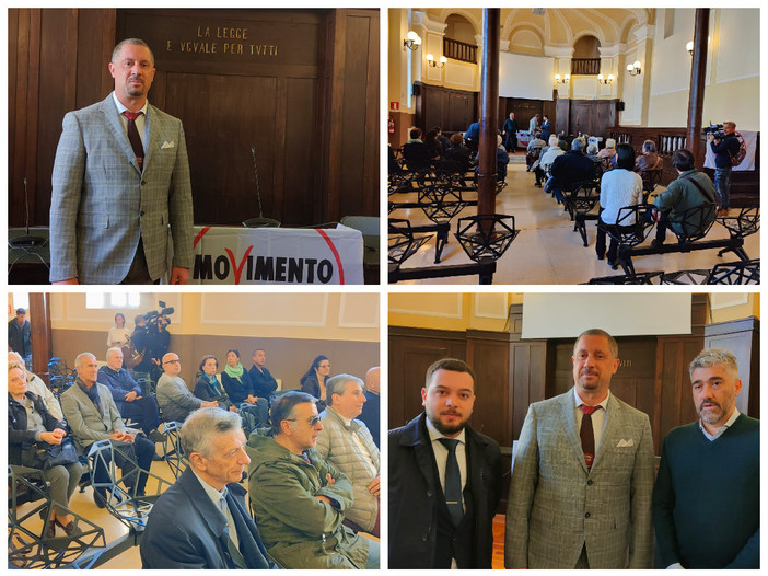 Un informatico tenta la scalata in Comune a Imperia, il M5S lancia Stefano Semeria (foto e video)