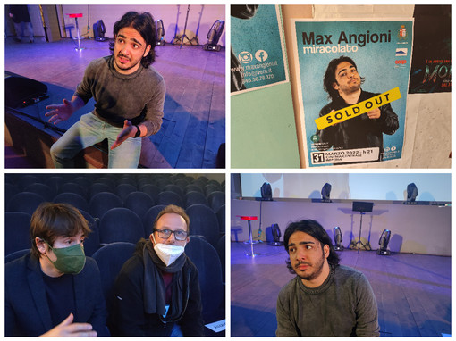 Parte stasera da Imperia il tour nazionale di Max Angioni. “La coda in autostrada? È così bella la Liguria che l’avrei creata io” (foto e video) Parte stasera da Imperia il tour nazionale di Max Angioni. “La coda in autostrada? È così bella la Liguria che l’avrei creata io” (foto e video)