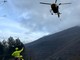 Rezzo, vola per 10 metri e finisce nel fiume: 85enne  al Santa Corona in codice rosso (foto e video)