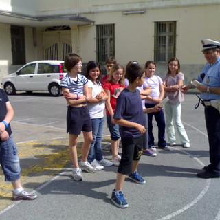 Vallecrosia: corso educazione stradale alla M. Ausiliatrice
