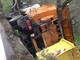 Borgomaro, camion della spazzatura finisce fuoristrada: intervento dei vigili del fuoco per estrarre il conducente (foto)