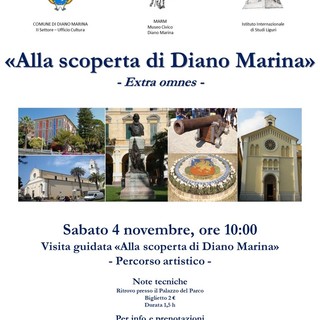 Diano Marina: sabato prossimo il MARM organizza il percorso artistico 'Alla scoperta di Diano Marina'