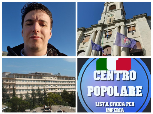 Imperia verso le elezioni, per la carica di sindaco arriva il terzo candidato: Luca Tallone guiderà la lista civica ‘Centro Popolare’