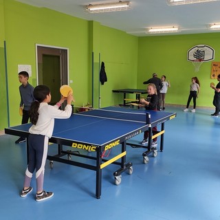 Tennistavolo: l’Istituto Comprensivo Sanremo Levante aderisce al Progetto Racchette in Classe 2024 (foto)
