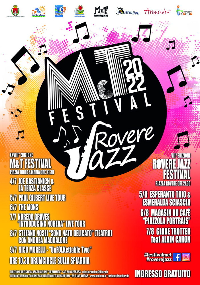 Prima serata del M&amp;T Festival 2022 a San Bartolomeo al Mare
