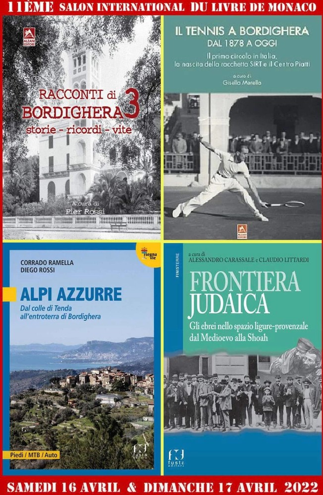 Al Salone Internazionale del Libro di Monaco quattro libri su Bordighera Al Salone Internazionale del Libro di Monaco quattro libri su Bordighera