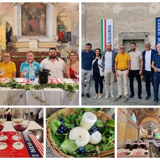 Cooperazione enologica tra Liguria e New Jersey, da Soldano prende il via 'Vigne senza frontiere' (Foto e video)