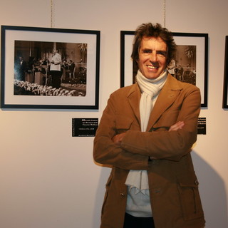 Pepi Morgia ad una mostra del Festival