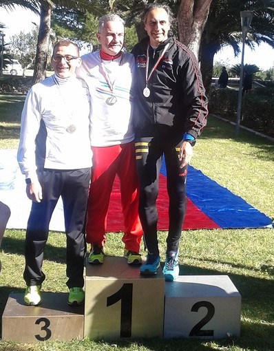 Podismo. Giuliano Giancarlo e Ino Abbo Campioni Italiani nella 20 Km di marcia Podismo. Giuliano Giancarlo e Ino Abbo Campioni Italiani nella 20 Km di marcia
