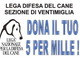 Ventimiglia: il canile chiede ai cittadini di destinare il 5 per mille alla Lega per la Difesa del Cane Ventimiglia: il canile chiede ai cittadini di destinare il 5 per mille alla Lega per la Difesa del Cane