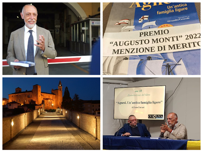“Agnesi. Un’antica famiglia ligure”, per il libro di Enzo Ferrari menzione di merito al Premio Letterario Augusto Monti “Agnesi. Un’antica famiglia ligure”, per il libro di Enzo Ferrari menzione di merito al Premio Letterario Augusto Monti