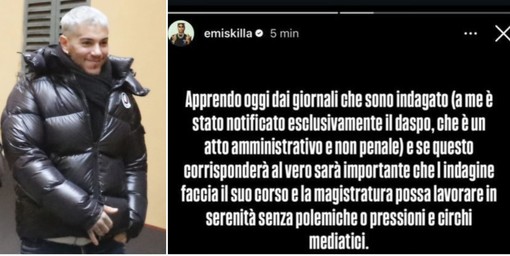 Sanremo, Emis Killa rinuncia al Festival: “Importante che l’indagine faccia il suo corso” Sanremo, Emis Killa rinuncia al Festival: “Importante che l’indagine faccia il suo corso”