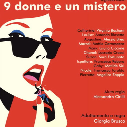 "9 donne e un mistero", venerdì allo 'Spazio Calvino' di Imperia il saggio dei ragazzi grandi del Banchéro "9 donne e un mistero", venerdì allo 'Spazio Calvino' di Imperia il saggio dei ragazzi grandi del Banchéro