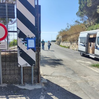 Maltempo in arrivo, il sindaco di Diano Marina Za Garibaldi chiude l'Incompiuta