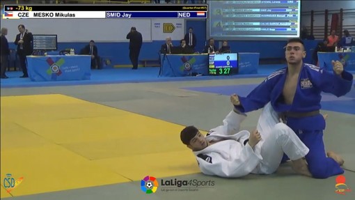 Circolo Sportivo Judo Sanremo: buon esordio per Alessio Galasso all'European Judo Cup in Spagna