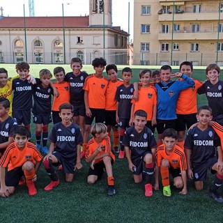 Foto di gruppo per i ragazzi dell'Ospedaletti e del Monaco