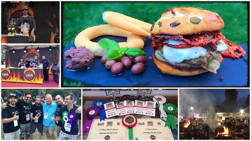 Taggia: la valle Argentina raccontata da Alessandro Oddone con l'hamburger 'taggiasco' conquista la scena internazionale di 'Piacere Barbecue'