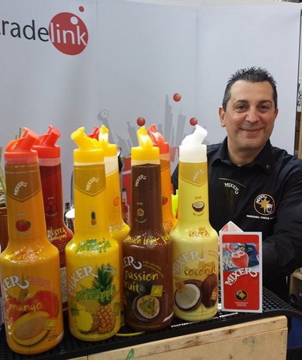 Il barman sanremese Alain Arrigo lunedì e martedì scorso a Parigi al 'Salon du bar et des barman 2014'