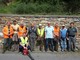 Aurigo: volontari al lavoro per pulire la strada per Borgomaro, presente anche il sindaco (Foto)
