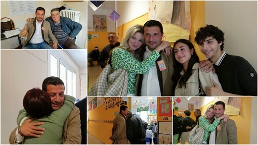 Amministrative, Armando Biasi si riconferma sindaco di Vallecrosia (Foto e video) Amministrative, Armando Biasi si riconferma sindaco di Vallecrosia (Foto e video)