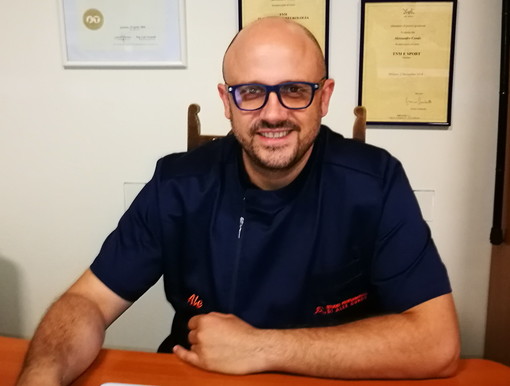Elezioni a Sanremo: il candidato sindaco Alessandro Condò annuncia l'apertura del point elettorale all'ingresso della Pigna