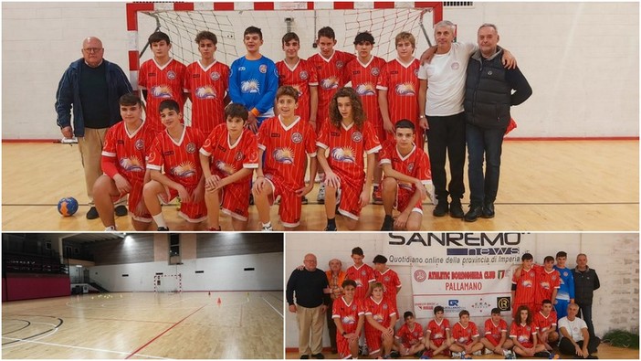 Pallamano, nuova divisa per la squadra maschile under 17 dell'Abc Bordighera (Foto)