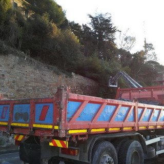 Imperia: rottura di un tubo e getto d'acqua contro un albero che finisce sulla ferrovia, treni bloccati tra Porto ed Oneglia (Foto)