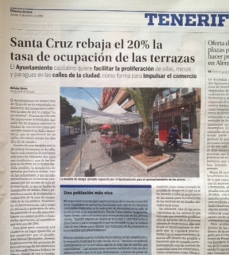 A Tenerife ribassata la tassa per l'occupazione del suolo pubblico: commercianti sanremesi "Perchè non farlo anche qui?"