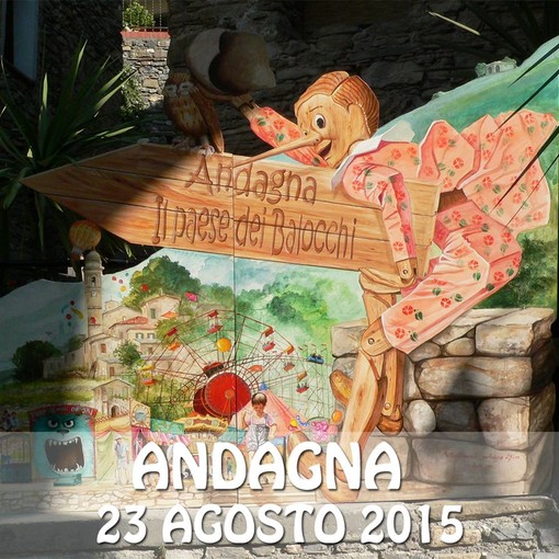 Andagna: domenica prossima, appuntamento con la manifestazione 'Il Paese dei Balocchi'