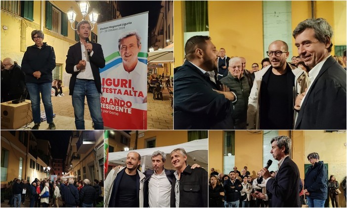 Elezioni regionali, Andrea Orlando a Ventimiglia: "Vogliamo una Liguria che sia di tutti" (Foto e video) Elezioni regionali, Andrea Orlando a Ventimiglia: "Vogliamo una Liguria che sia di tutti" (Foto e video)