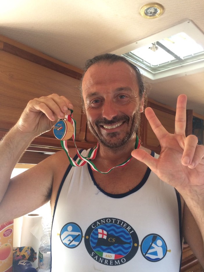 Medaglie sanremesi ai Campionati Italiani Master di Canottaggio sul Lago di Paola a Sabaudia