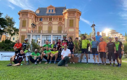 Le immagini dell'arrivo a Villa Nobel