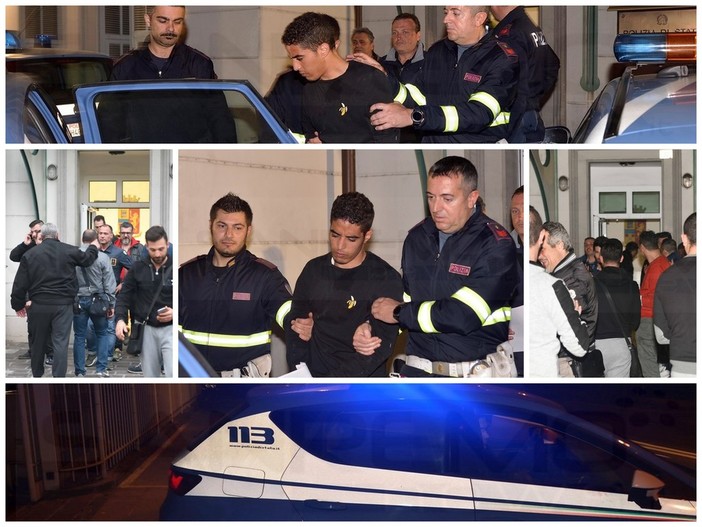È finita la fuga di Abdelhamid Salmane, arrestato in serata il 25enne evaso questa mattina in manette (Foto e Video)