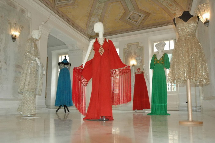 Anche gli abiti della collezione Daphne al 'Museo della Moda e del Profumo' Anche gli abiti della collezione Daphne al 'Museo della Moda e del Profumo'
