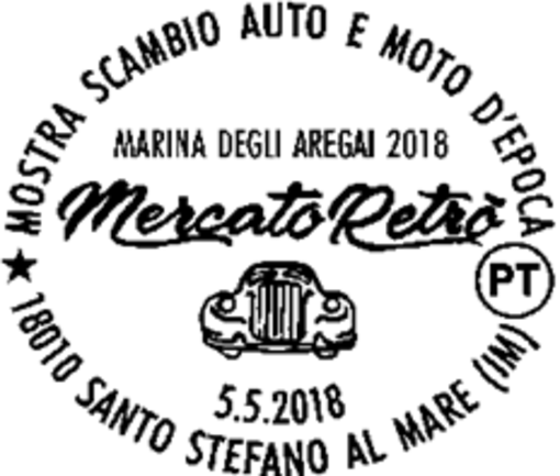 Santo Stefano al Mare: a “Mercato Retrò” uno speciale annullo filatelico di Poste Italiane Santo Stefano al Mare: a “Mercato Retrò” uno speciale annullo filatelico di Poste Italiane