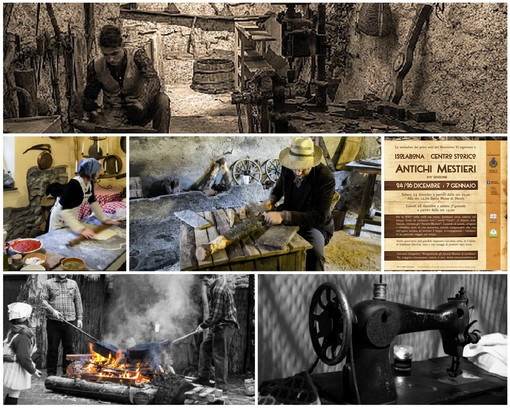 Isolabona: domani, a Santo Stefano ed il 7 gennaio la 16a edizione di 'Antichi mestieri'